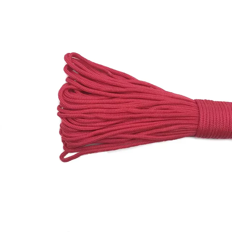 100M Dia 2mm One Stand Cores Paracord For Survival Parachute Cord Lanyard Camping Climbing Rope Hiking Jewelry Making Wholesale - תמונה 3