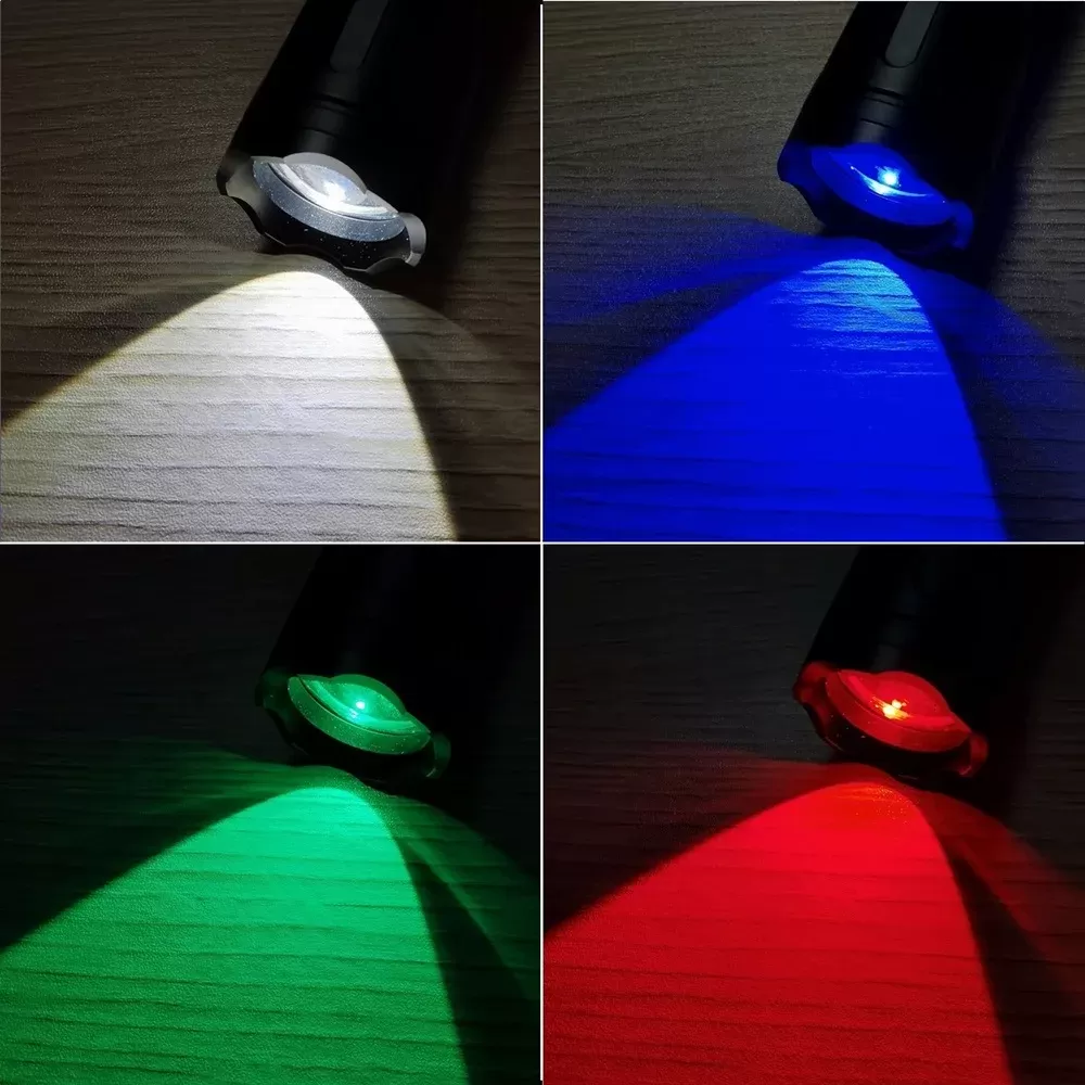 פנס LED 4 צבעים - תאורה מושלמת לפעילויות חוץ - תמונה 6