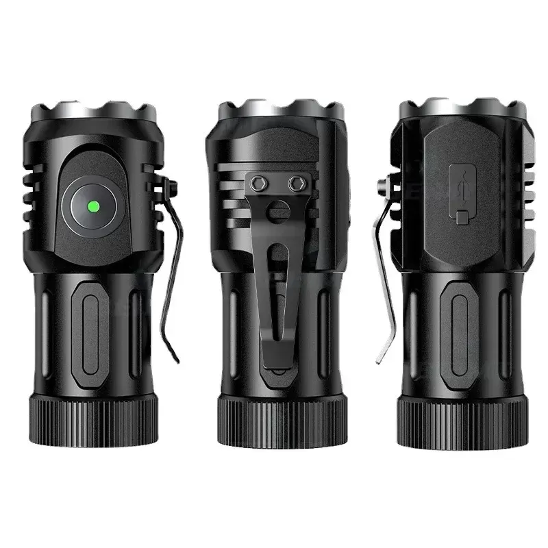 פנס נייד מיניאטורי עם טעינה USB - תמונה 2