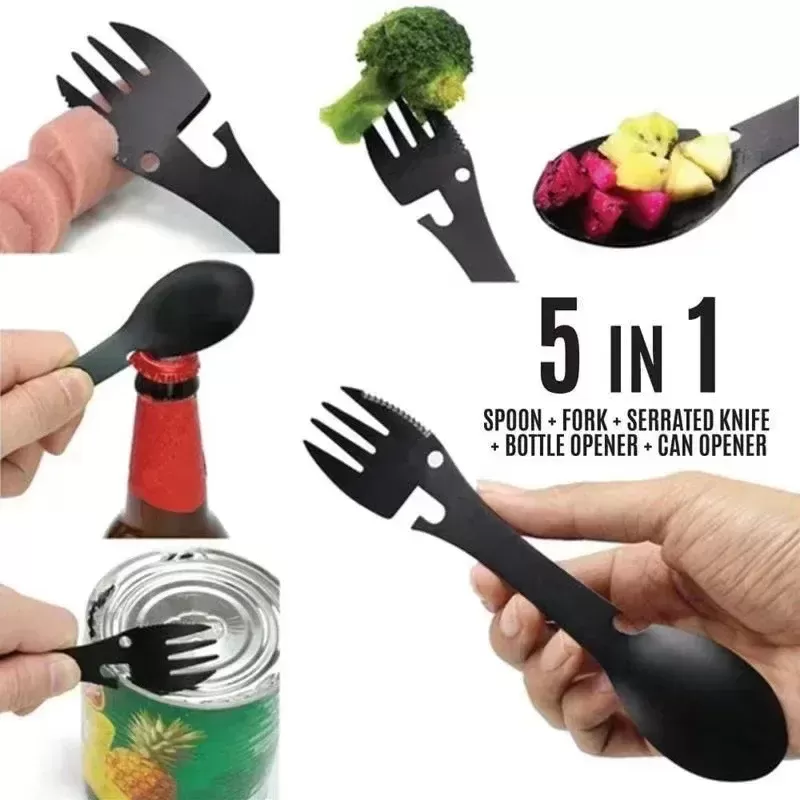 ערכת הישרדות 5 ב-1 לקמפינג