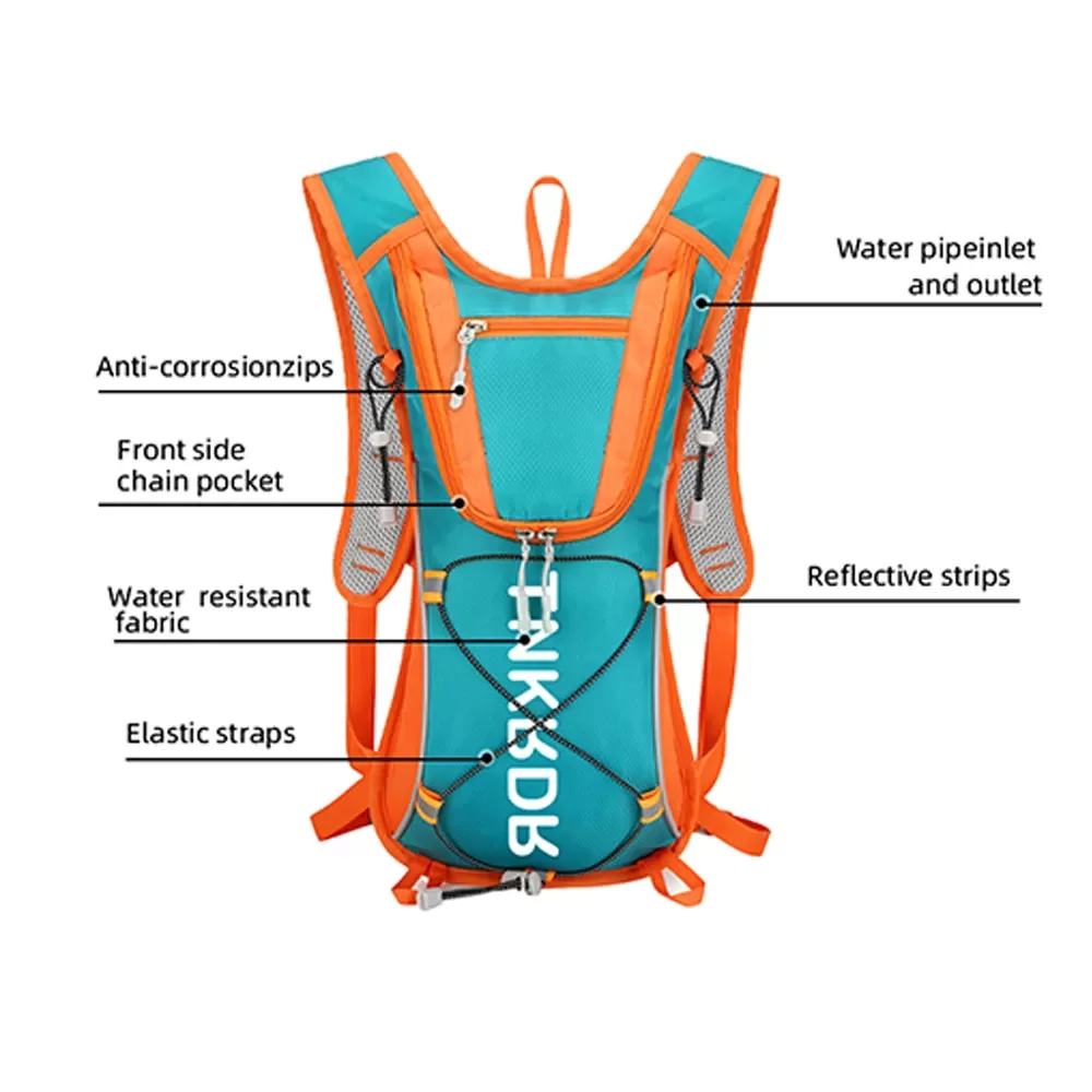תיק מים קל משקל ThinkRider 12L לריצה ורכיבה - תמונה 4