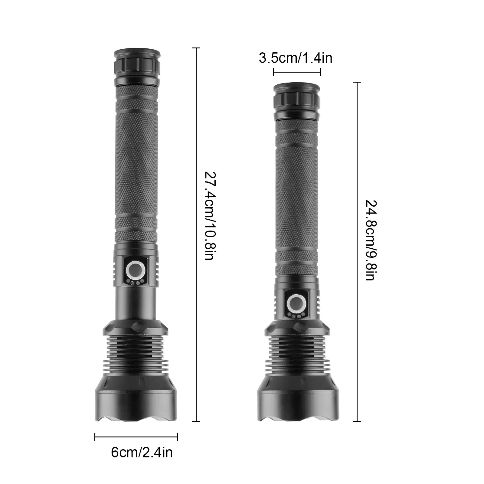 פנס LED נטען עם עוצמת אור גבוהה - תמונה 6