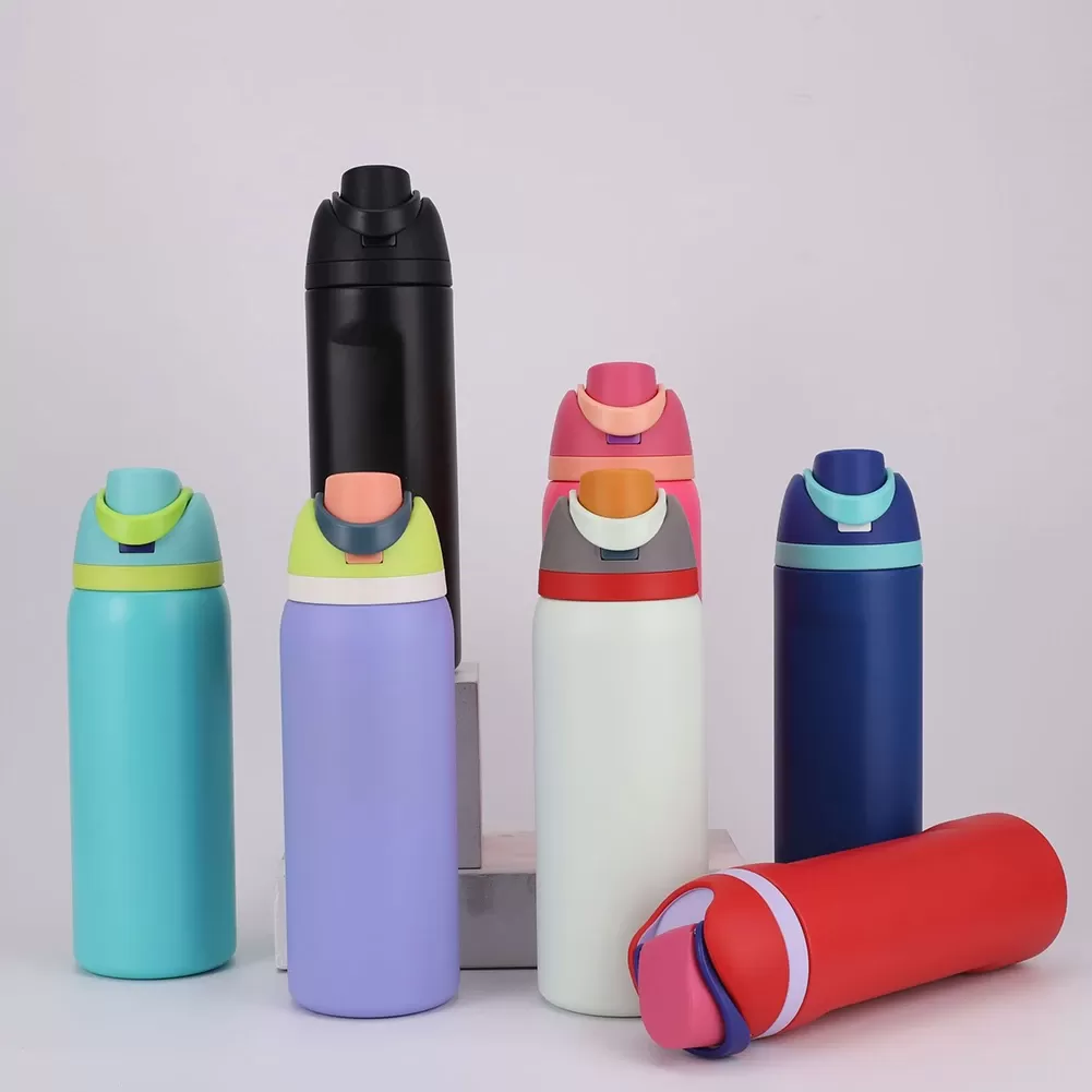 בקבוק מים מבודד מפלדת אל חלד 32OZ - תמונה 3