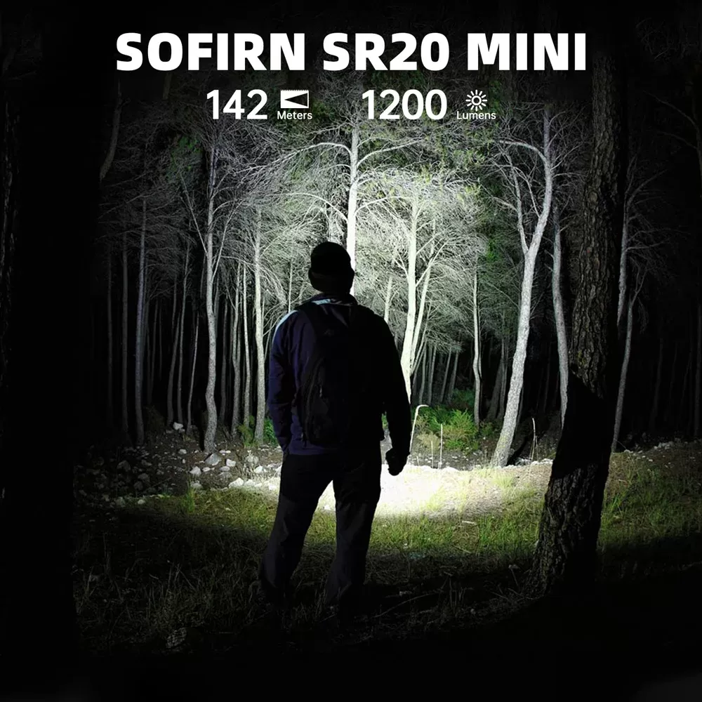 פנס סופרן SR20 MINI 1200lm - קומפקטי ועמיד במים - תמונה 6