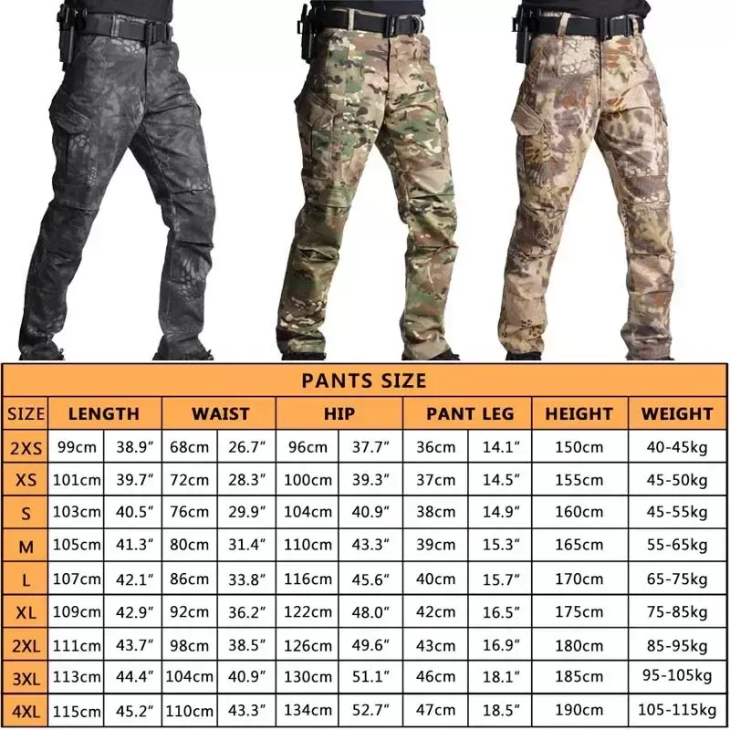 מכנסי קרב טקטיים לגברים - Airsoft - תמונה 2