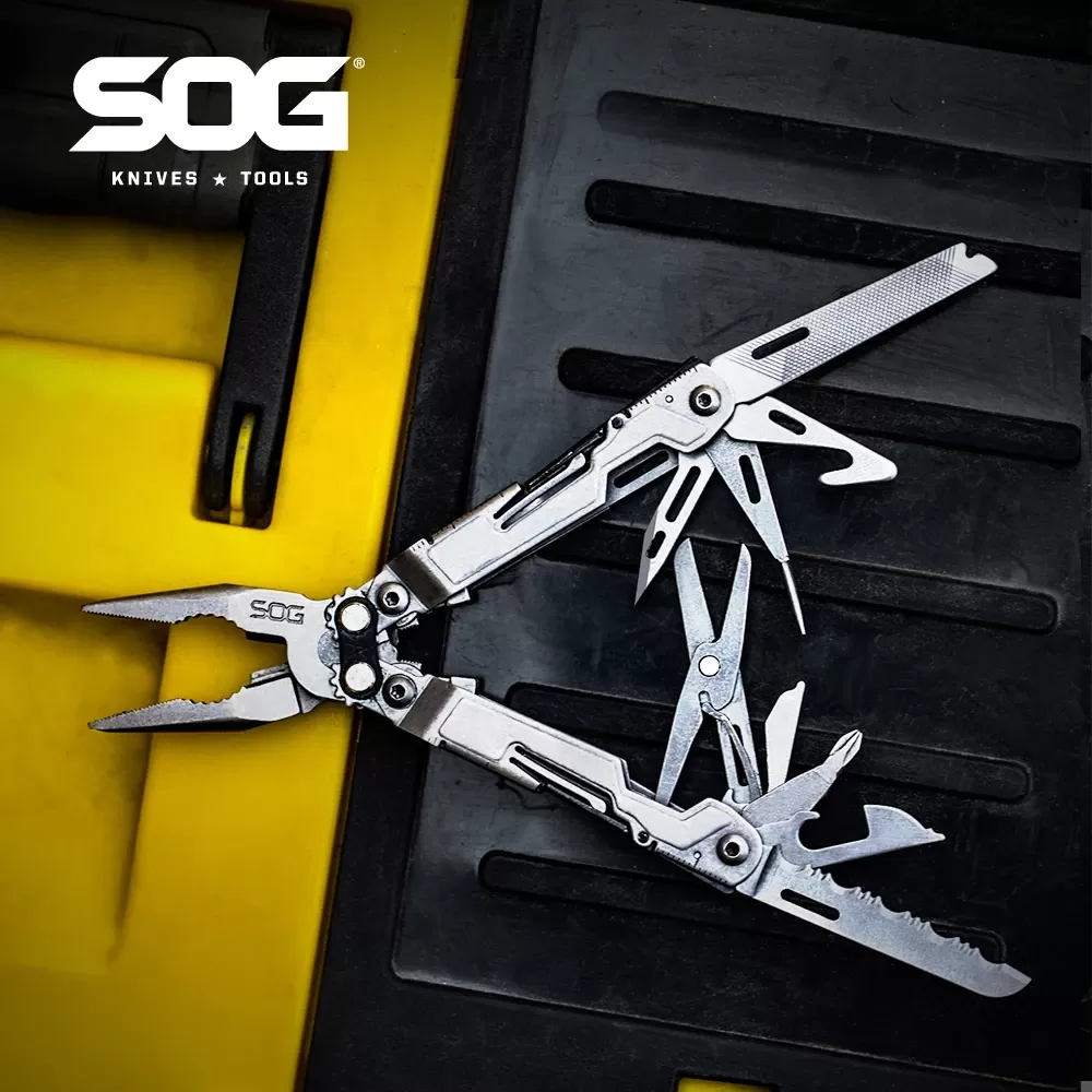 SOG PowerPint - מולטיטול 18-in-1 עם פליירים מתקפלים
