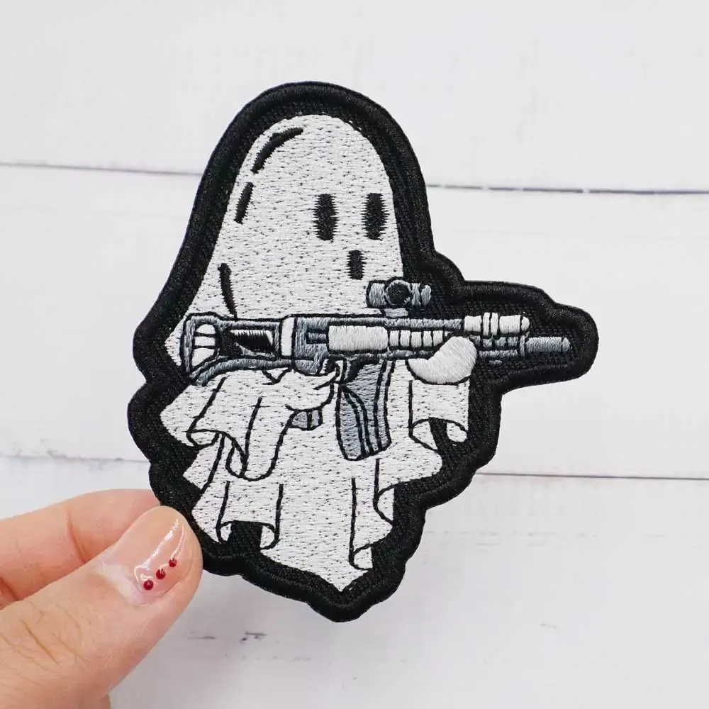Tactic embroidered  patch tactical badge patch that can be pasted on the back, suitable for hats/clothes