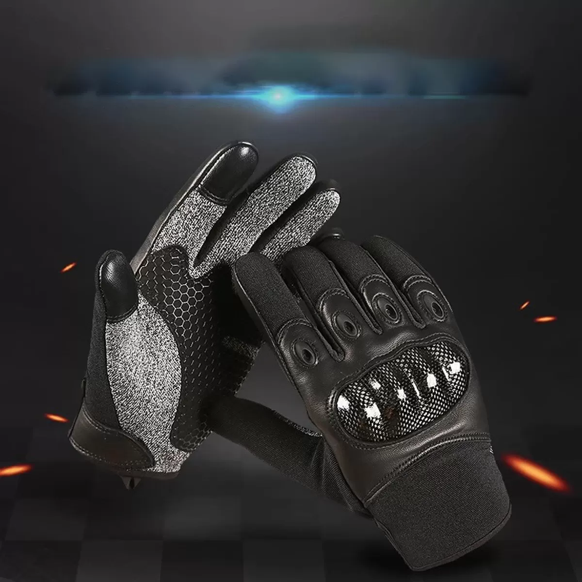כפפות עבודה לגברים - Enduro Moto Cross XXL