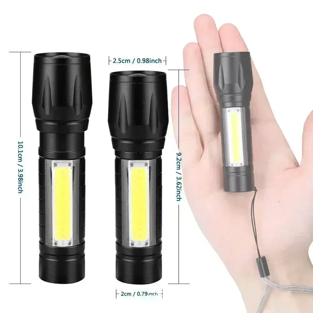 פנס קמפינג נייד עם טכנולוגיית COB+LED - תמונה 5