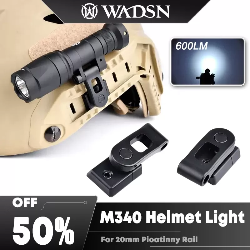 מתקן תאורה קסדה WADSN M340 M640