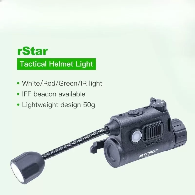 פנס קסדה טקטי Nextorch rStar - תאורה מתקדמת - תמונה 4