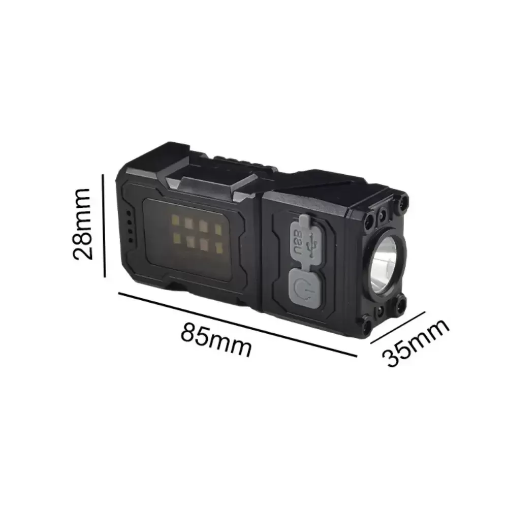 פנס ראש LED נטען עם 6 מצבי תאורה - תמונה 4