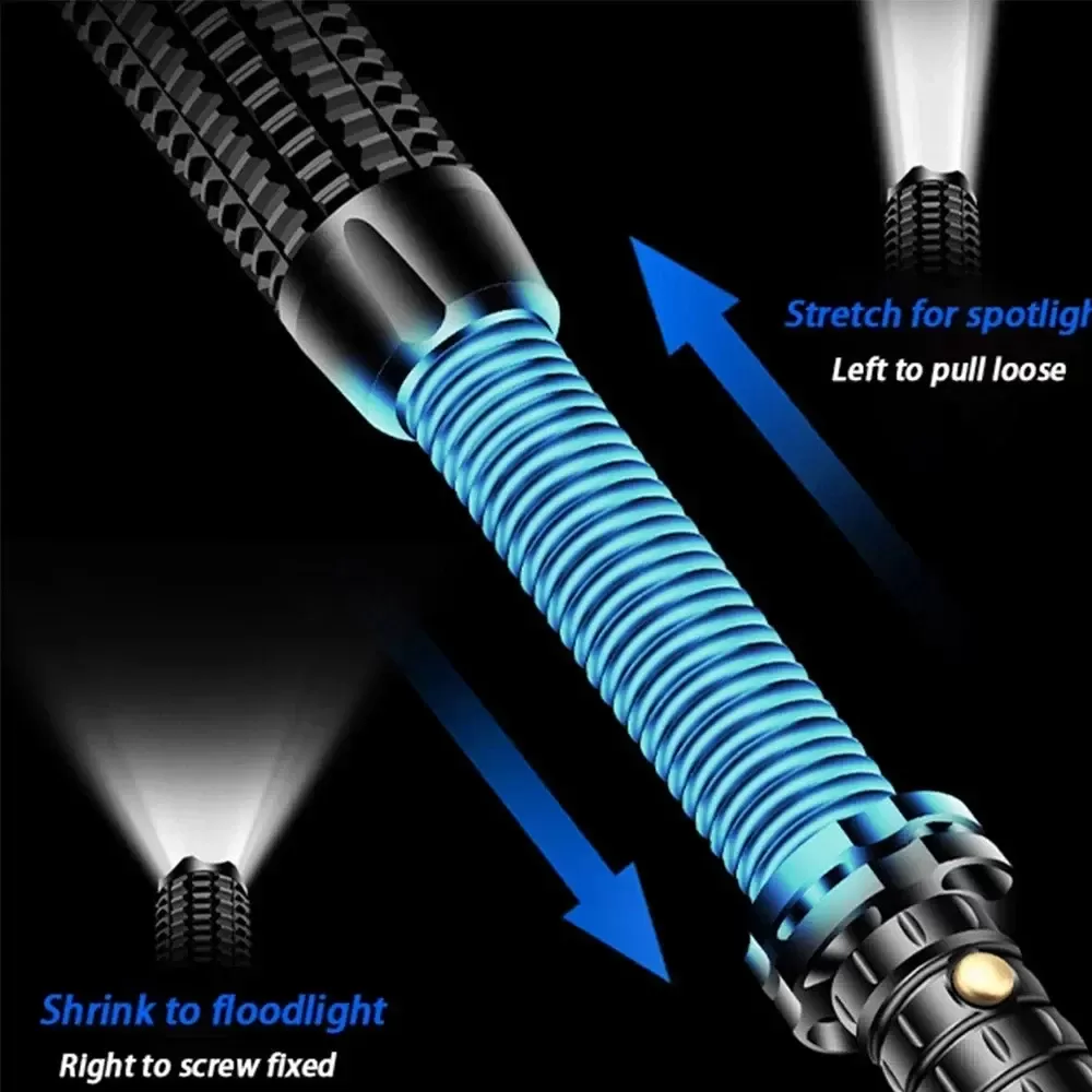 מקל בייסבול עם פנס LED מתכוונן - תמונה 2