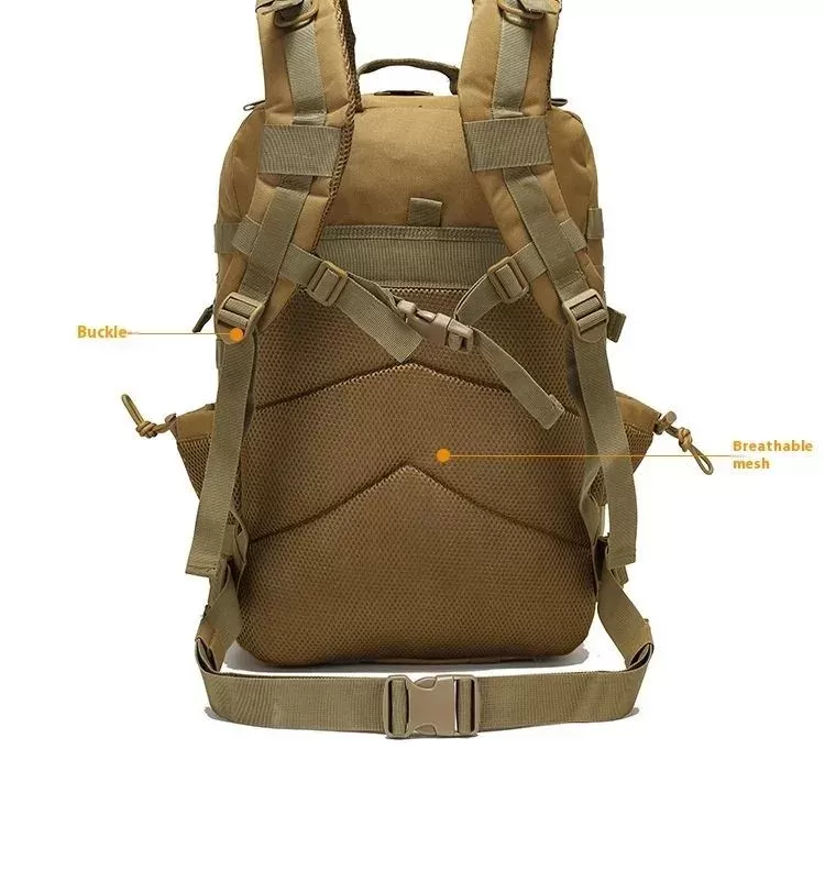 תיק גב טקטי MOLLE 45L לגברים - תמונה 5