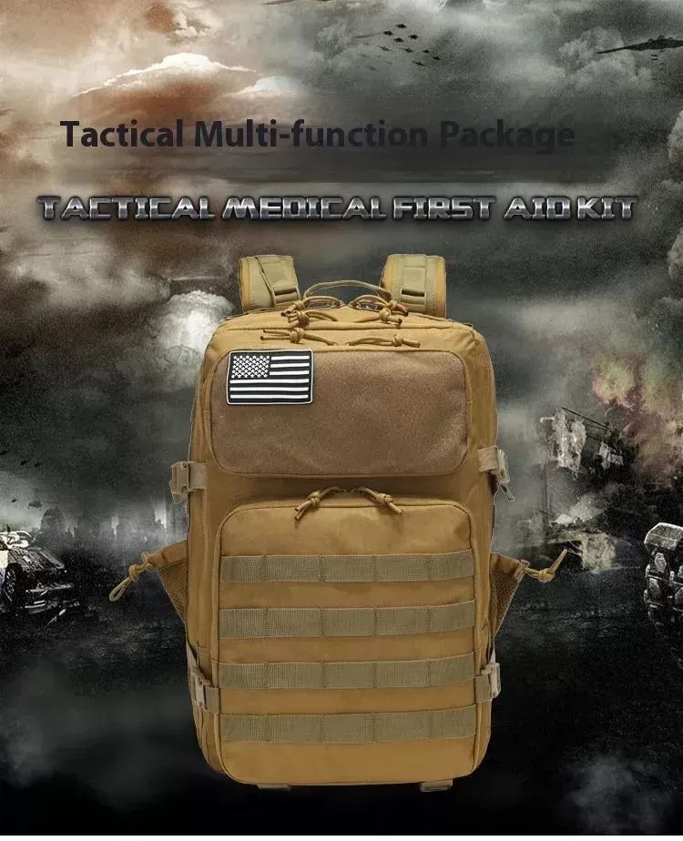 תיק גב טקטי MOLLE 45L לגברים