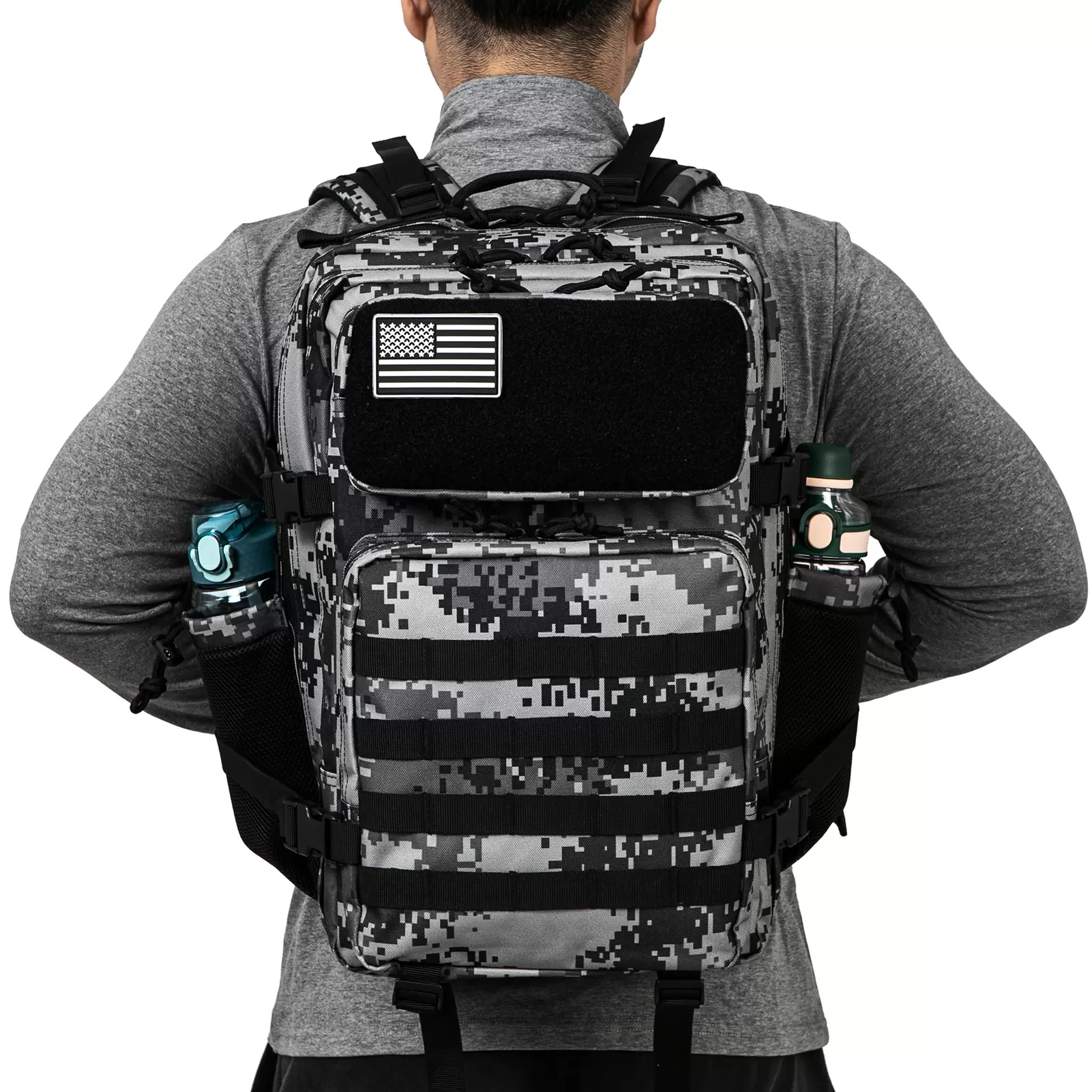 תיק גב טקטי 45L MOLLE - איכות ועמידות - תמונה 4
