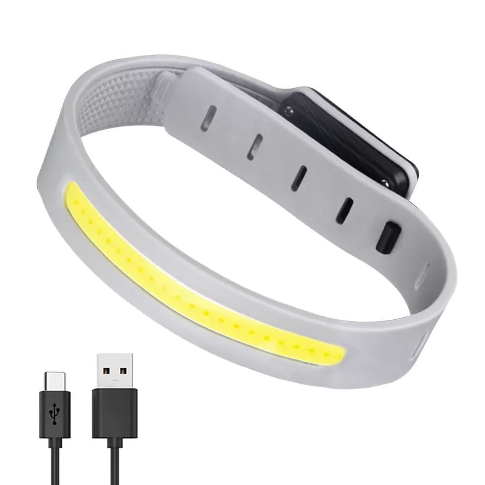 פנס COB LED ספורטיבי עם רצועת יד