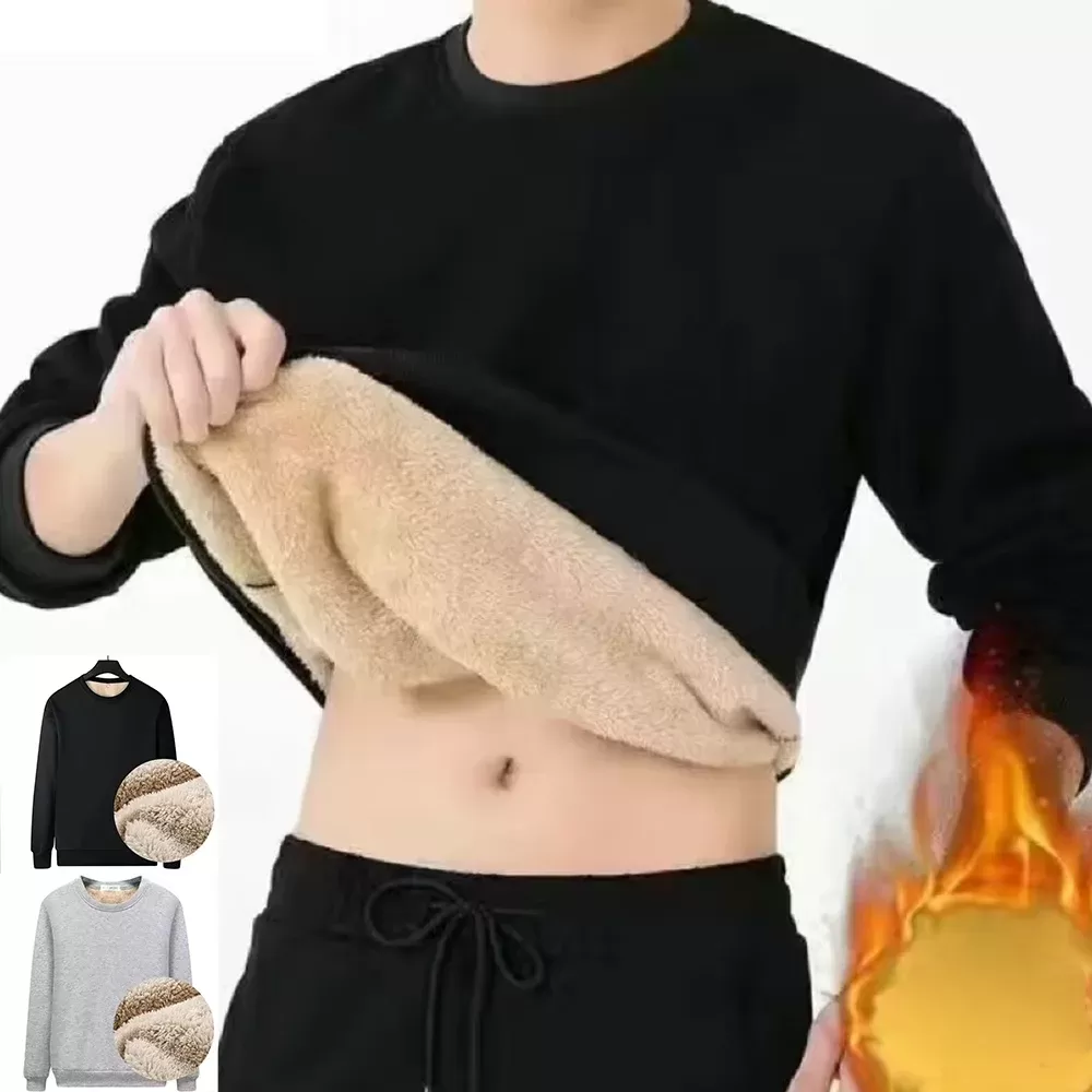 סוודרי פליס חורפיים לגברים