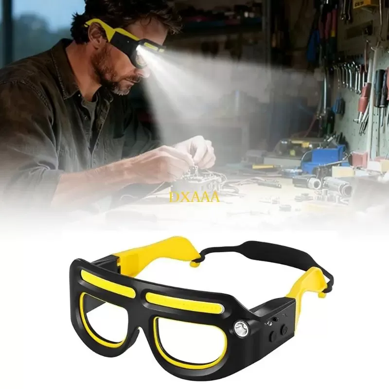 מנורת משקפי LED נטענת עם חיישן תנועה - תמונה 3