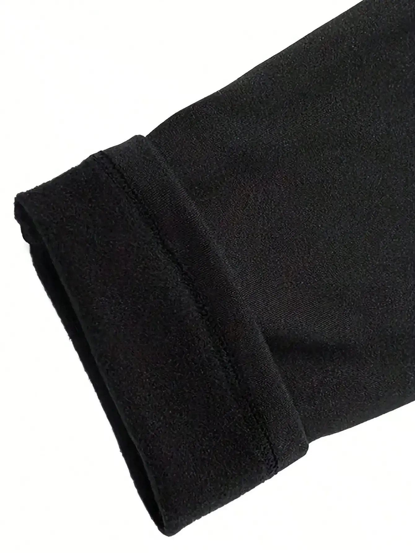 leggings תרמיים שחורים עם גרפיקה של להבה - תמונה 5