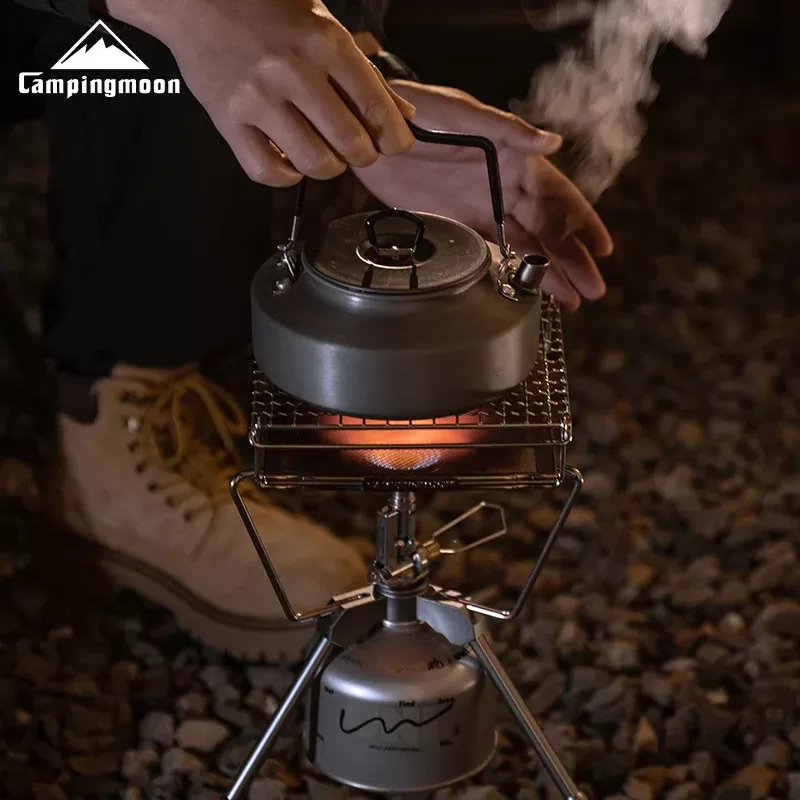 רשת גריל מתקפלת מפלדת אל חלד CAMPINGMOON - תמונה 3