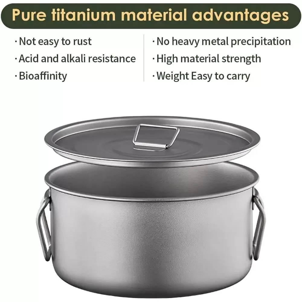 סט סירים קומפקטי מ-Titanium – 3 חלקים - תמונה 2