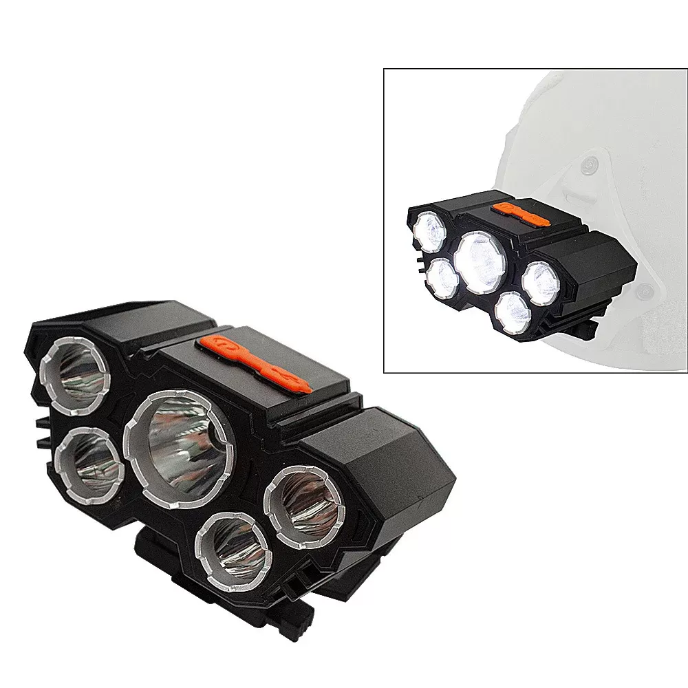 פנס LED לקסדה טקטית עם מתקן – QG363S