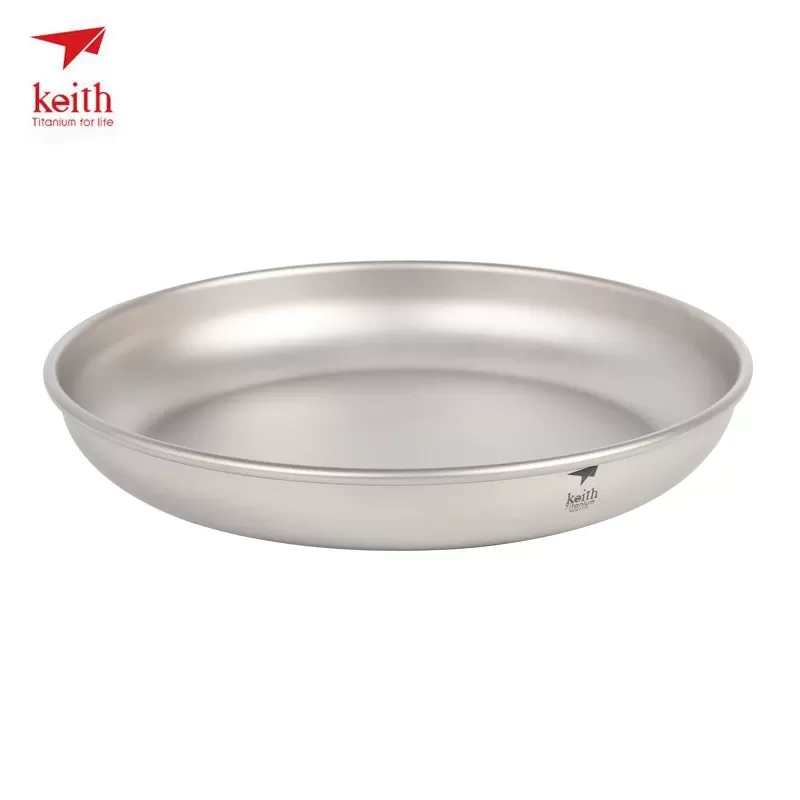 צלחות טיטניום לקמפינג 150ml-450ml