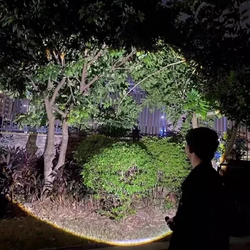 פנס LED טקטי עוצמתי - נטען USB - תמונה 6