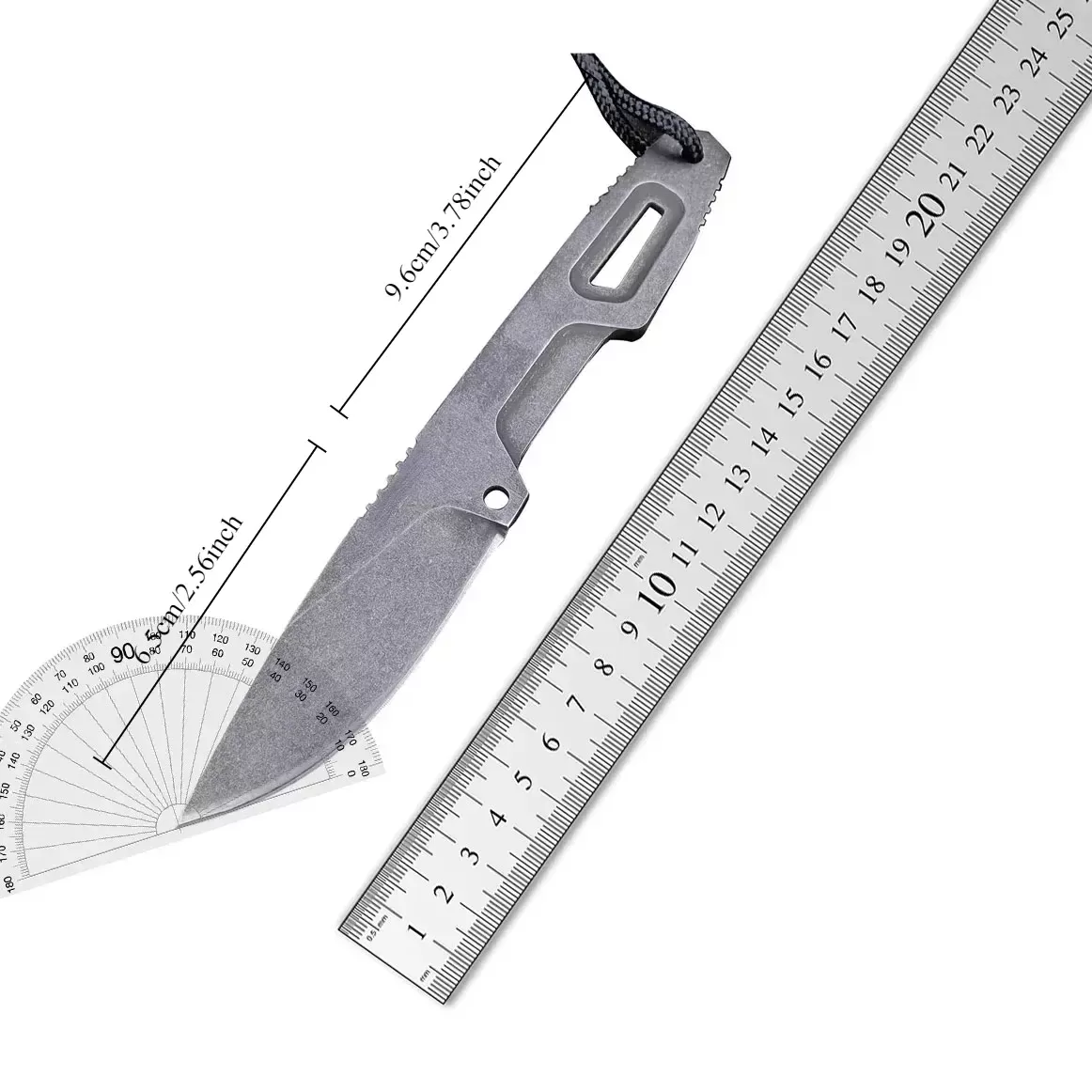 סכין EDC קבועה SATRE עם להב D2 - תמונה 6