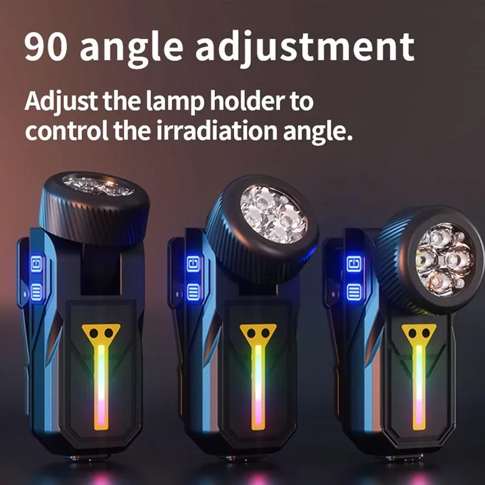 פנס טקטי RGB עם חיישן תנועה - תמונה 5