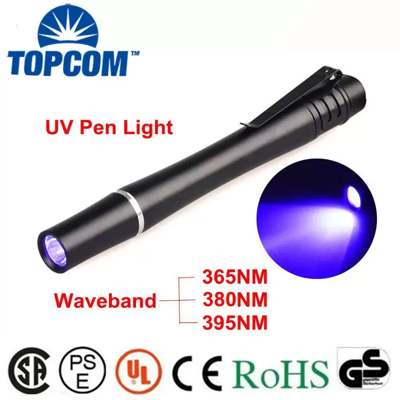פנס UV LED קומפקטי לגילוי שטרות