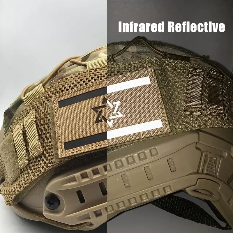 טלאי דגלים לאומיים עם השתקפות IR - תמונה 2