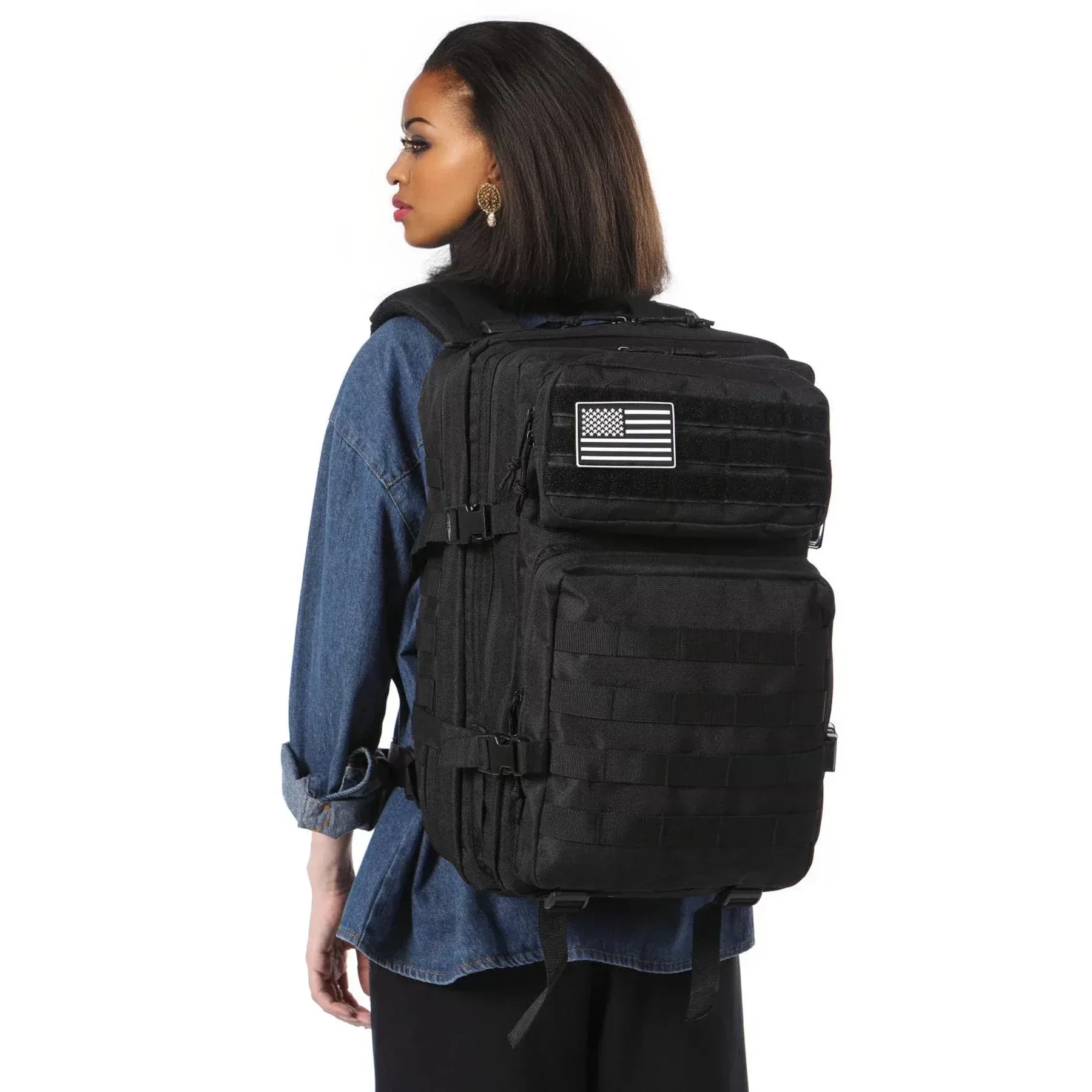 תיק גב טקטי 25L/50L - נוחות ואיכות - תמונה 6