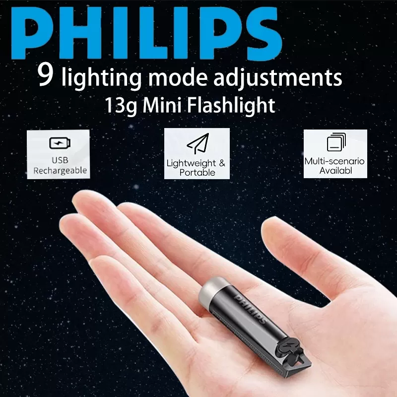 פנס LED קומפקטי נטען PHILIPS SFL1121