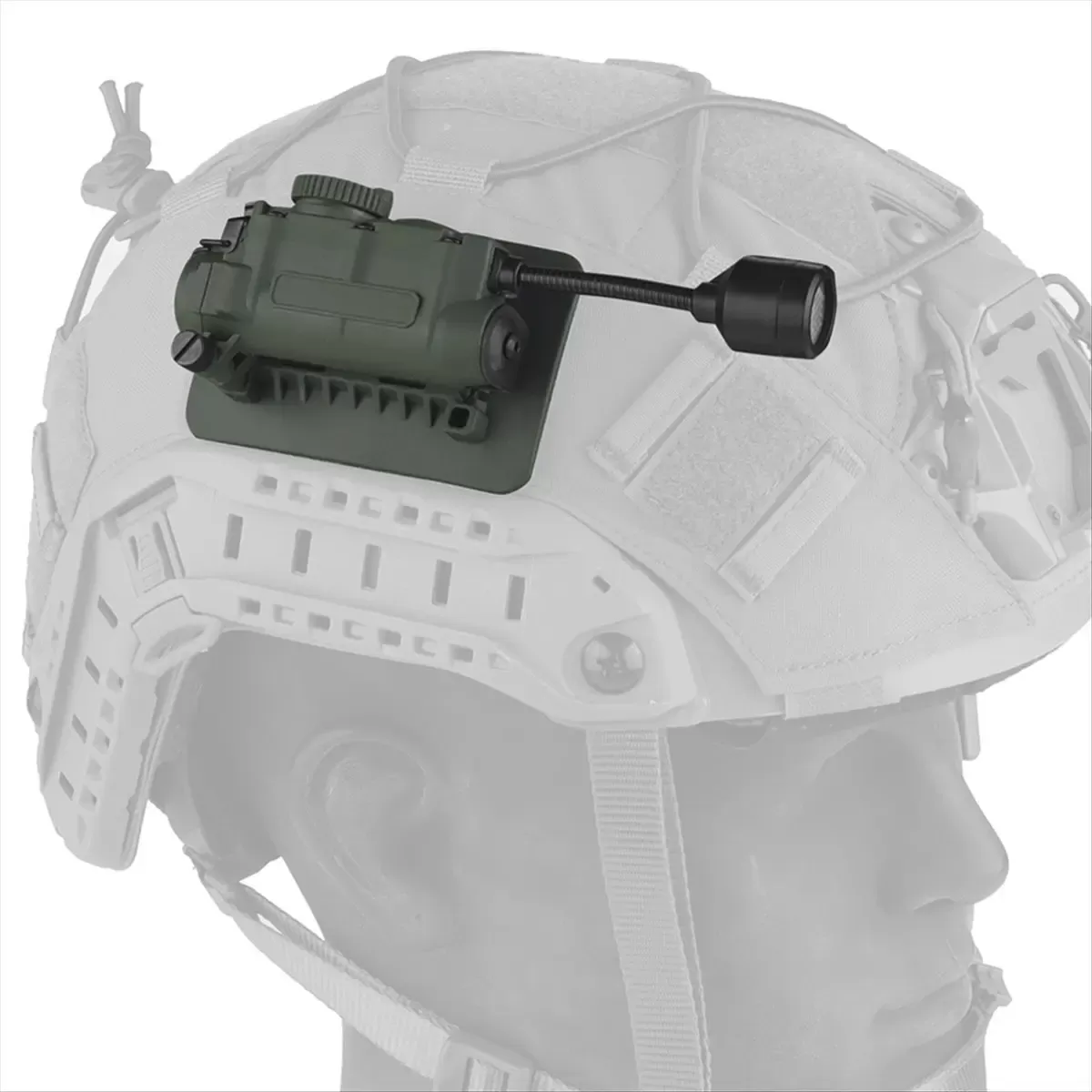 פנס קסדה טקטי INABEZ LT-11 - עוצמתי ואמין - תמונה 3