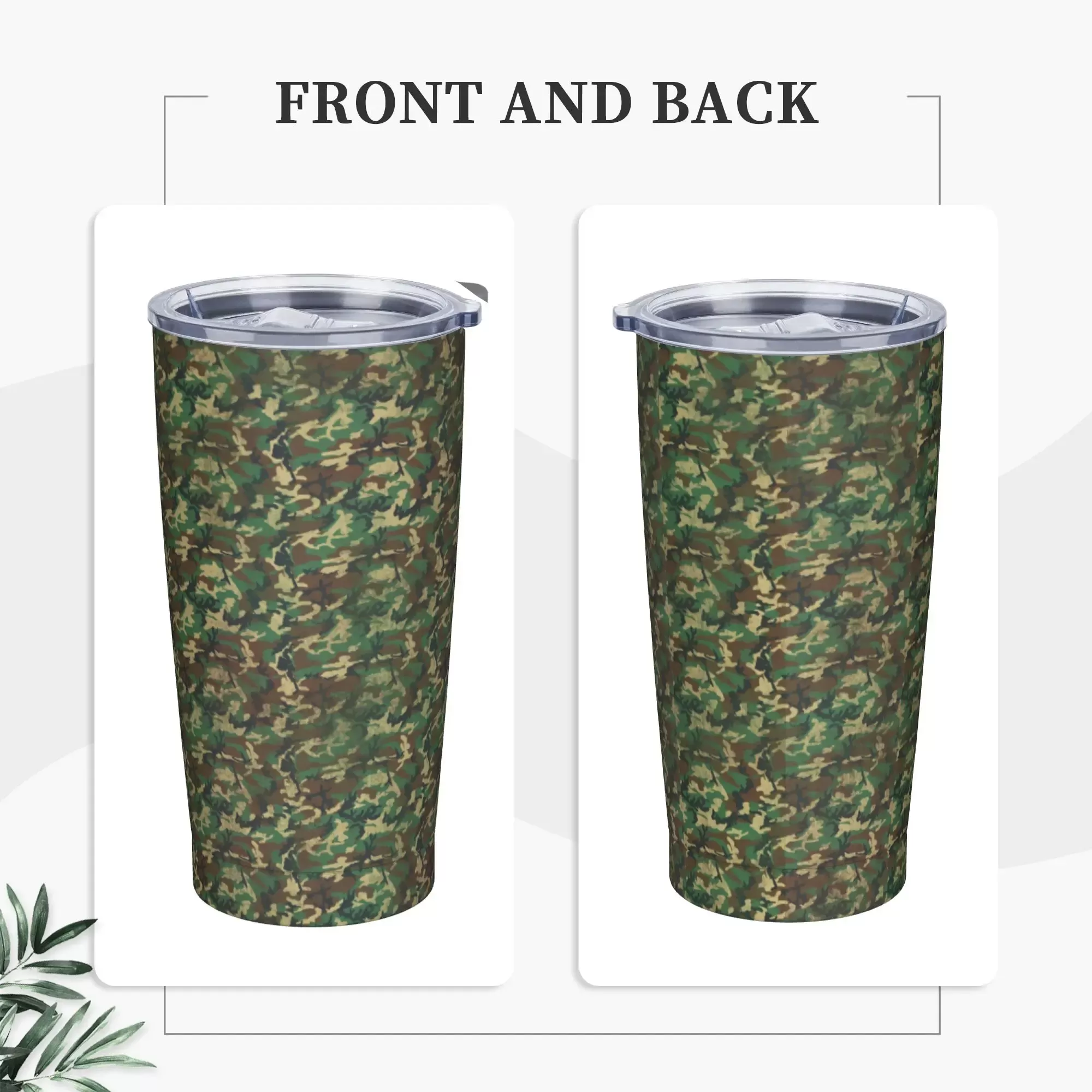 כוס תרמוס קמופלאז' איכותית 20oz - תמונה 2