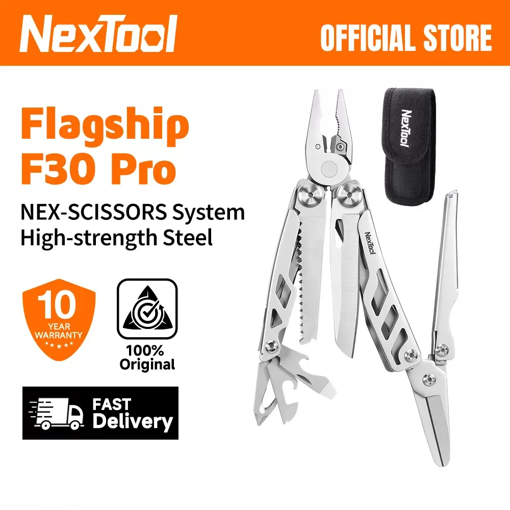 NexTool 16 ב-1 מולטי-טול מקצועי עם תיק ניילון