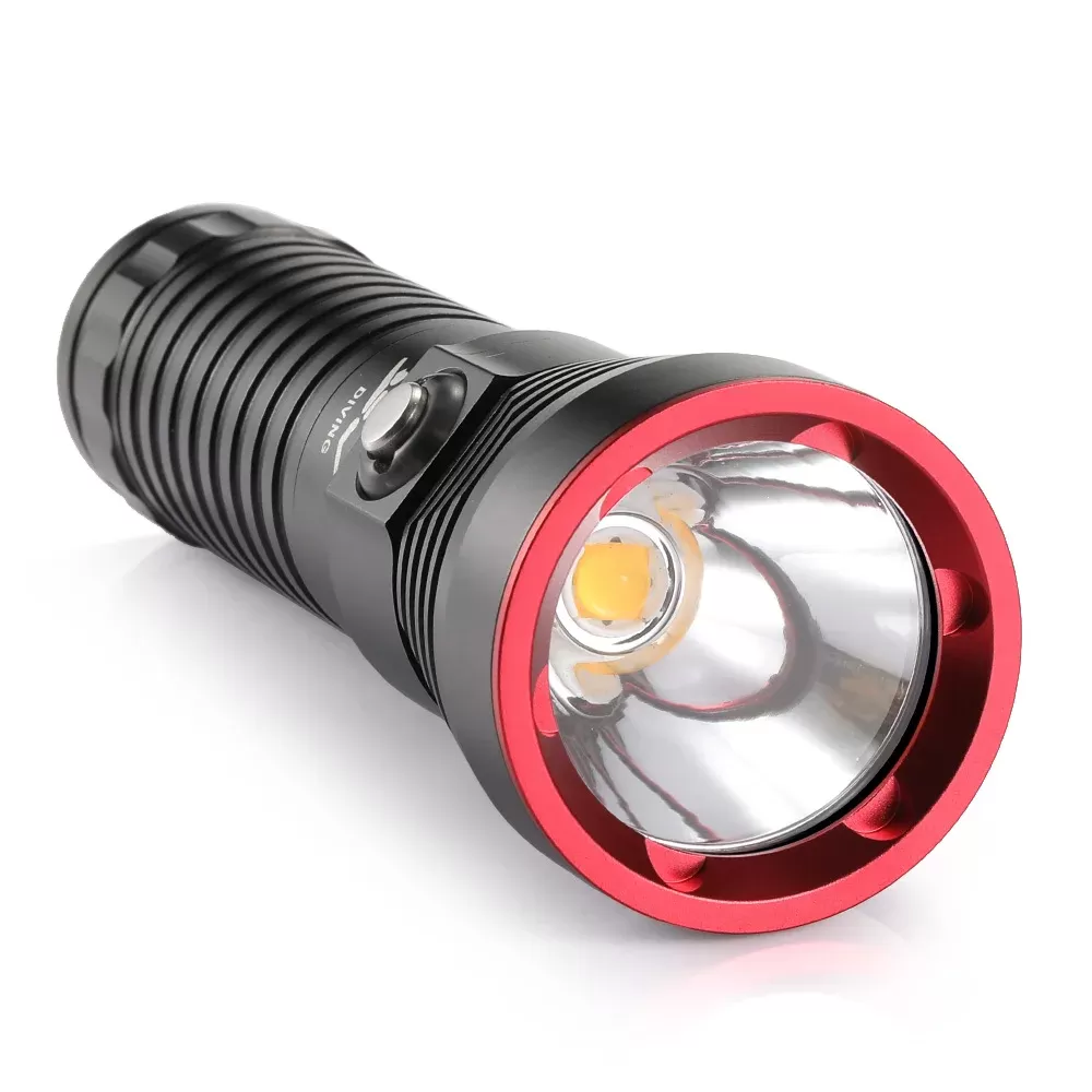 פנס צלילה XHP70 LED מקצועי - תמונה 5